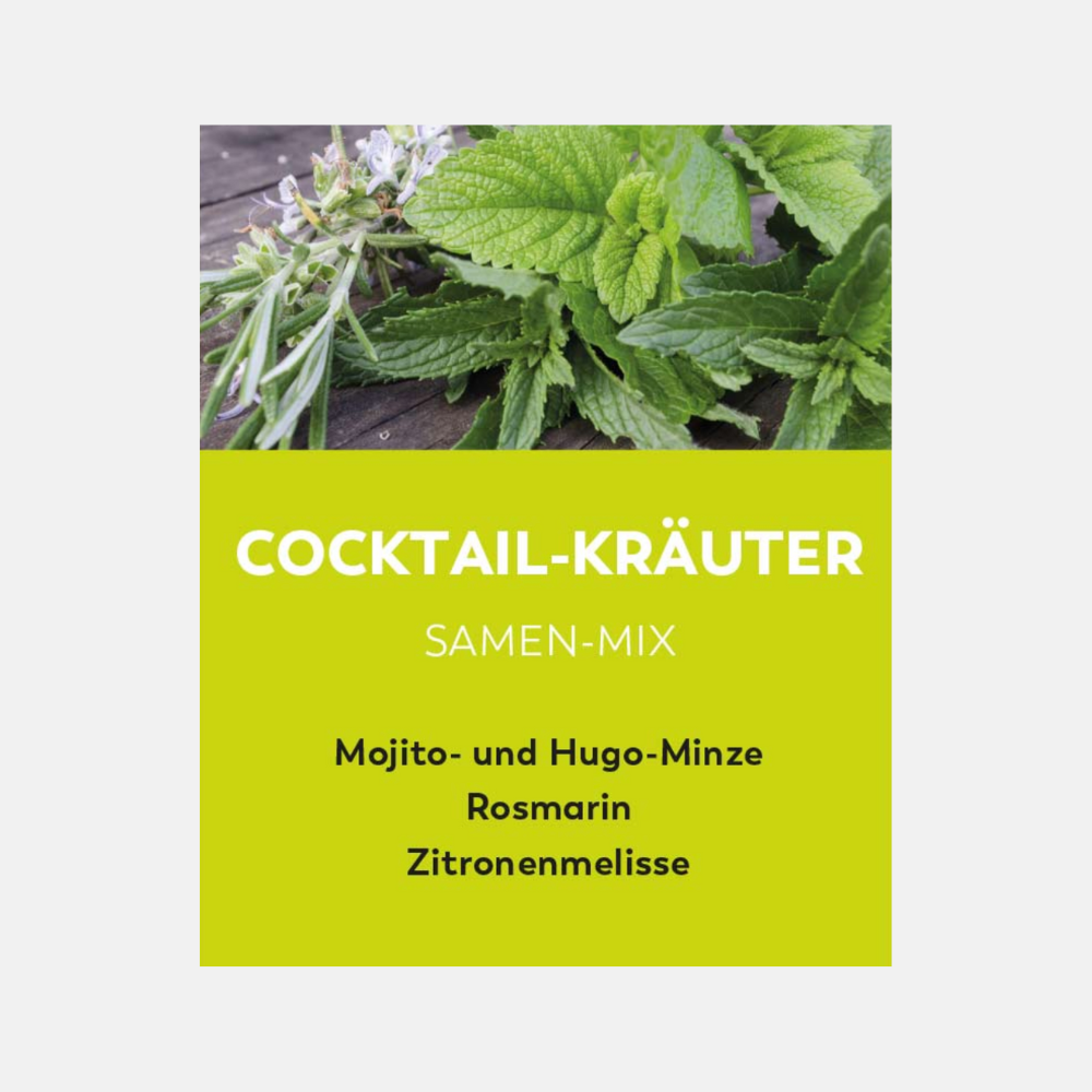 Cocktail kruiden - zadenmengeling (3 soorten)