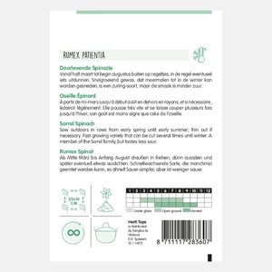 Doorlevende Spinazie - Rumex patientia