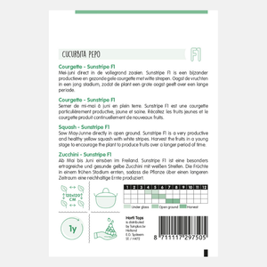 Courgette Geel 'Sunstripe' F1