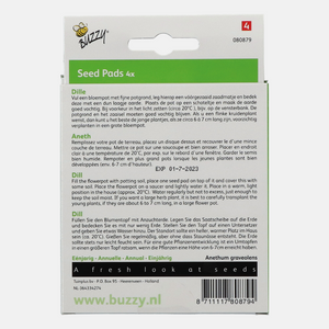 Buzzy® Semences Aneth 4x 8cm