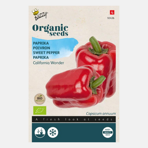 Bio Paprika California Wonder – Inhalt: 0,25 Gramm