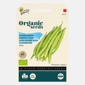 Buzzy® Haricots verts réguliers biologiques 'Maxi' BIO