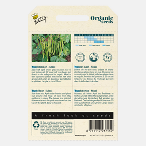 Buzzy® Haricots verts réguliers biologiques 'Maxi' BIO