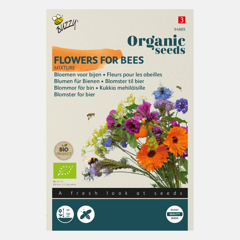 Buzzy® Bio-Blumenmischung Bienen (BIO)