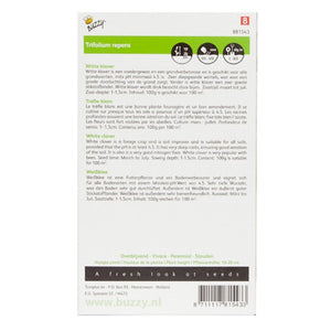 Engrais vert Trèfle Blanc 100g Buzzy