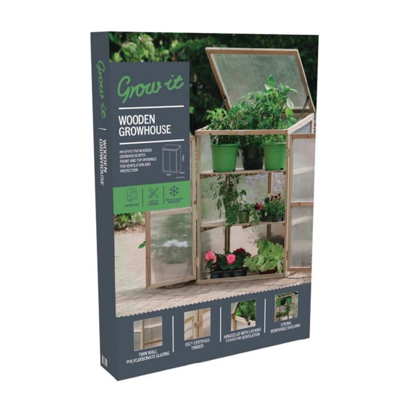 Grow-it Kweekkas hout