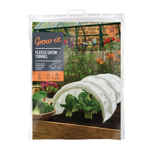 Grow-it Growtunnel mit Fleecetuch 3,10x0,50m