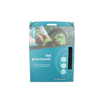 SOGO Grow Tunnel schwarzes Maschennetz