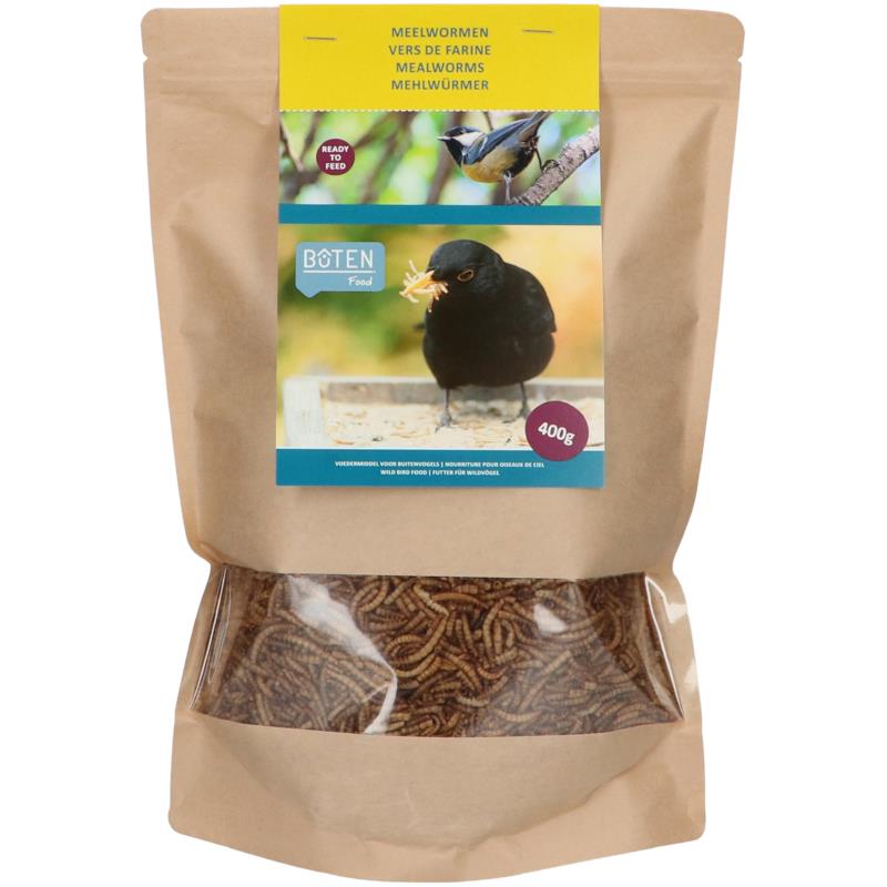 Vers de farine dans un emballage durable - 400g