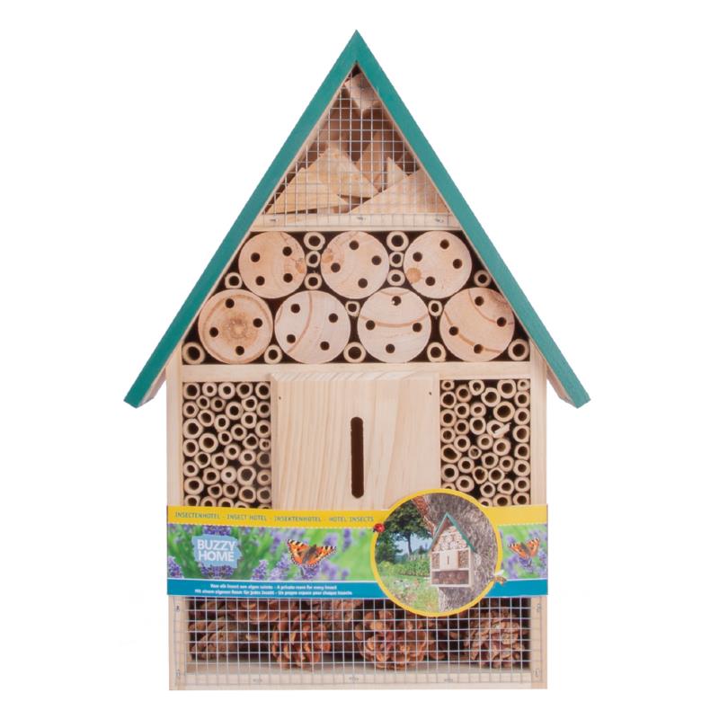 Insecten Hotel Groen 39.5cm