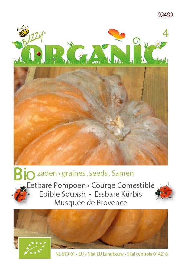 Pompoen MusquÂ‚e de Provence BIO op Moestuinweetjes.com