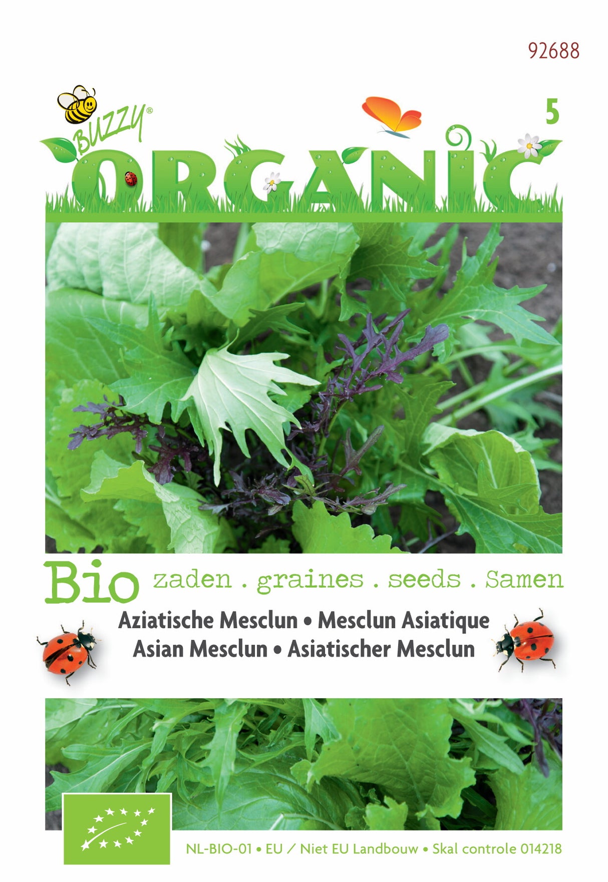 Buzzy Organic Mesclun Aziatisch (BIO)