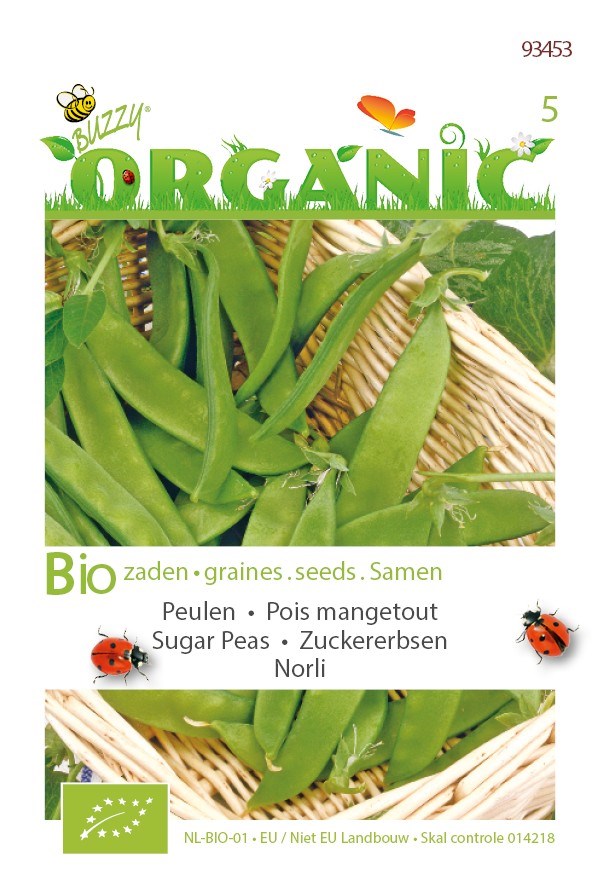 Organic Sluimererwten Norli - inh.: 20 gram