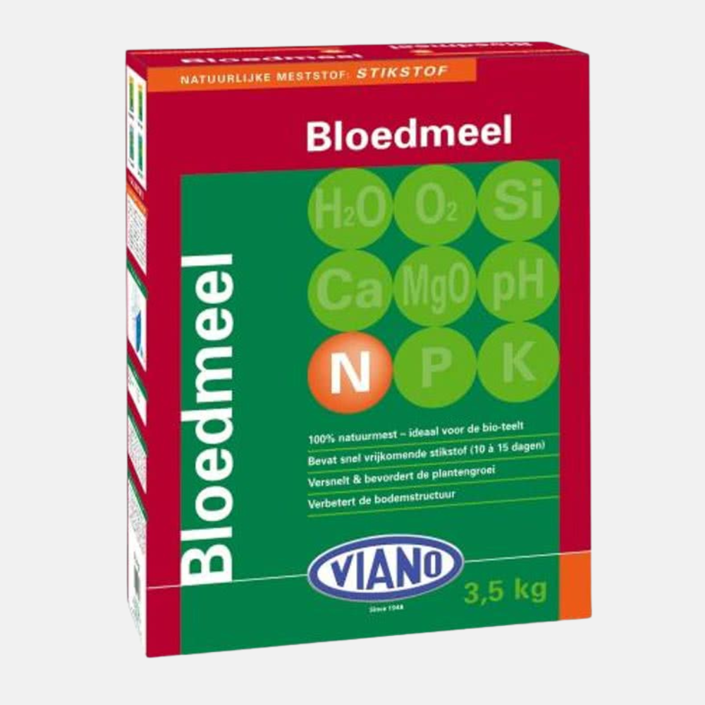 Bloedmeel - Stikstofmeststof (N) 3,5 kg