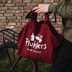 Boodschappentas van gerecycled katoen (diverse kleuren)