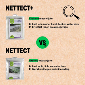 Insectengaas fijnmazig - Nettect+