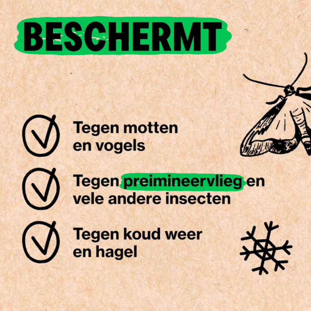 Insectengaas fijnmazig - Nettect+