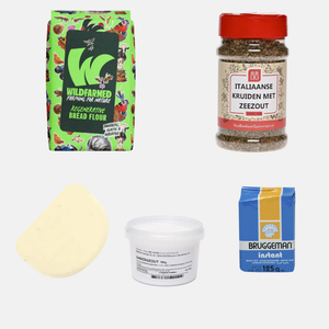 Focaccia Starterspakket - Alles wat je nodig hebt voor de perfecte focaccia