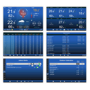 Geavanceerd 7 in 1 weerstation met wifi - online consulteerbaar (GARNI 3015 Arcus)