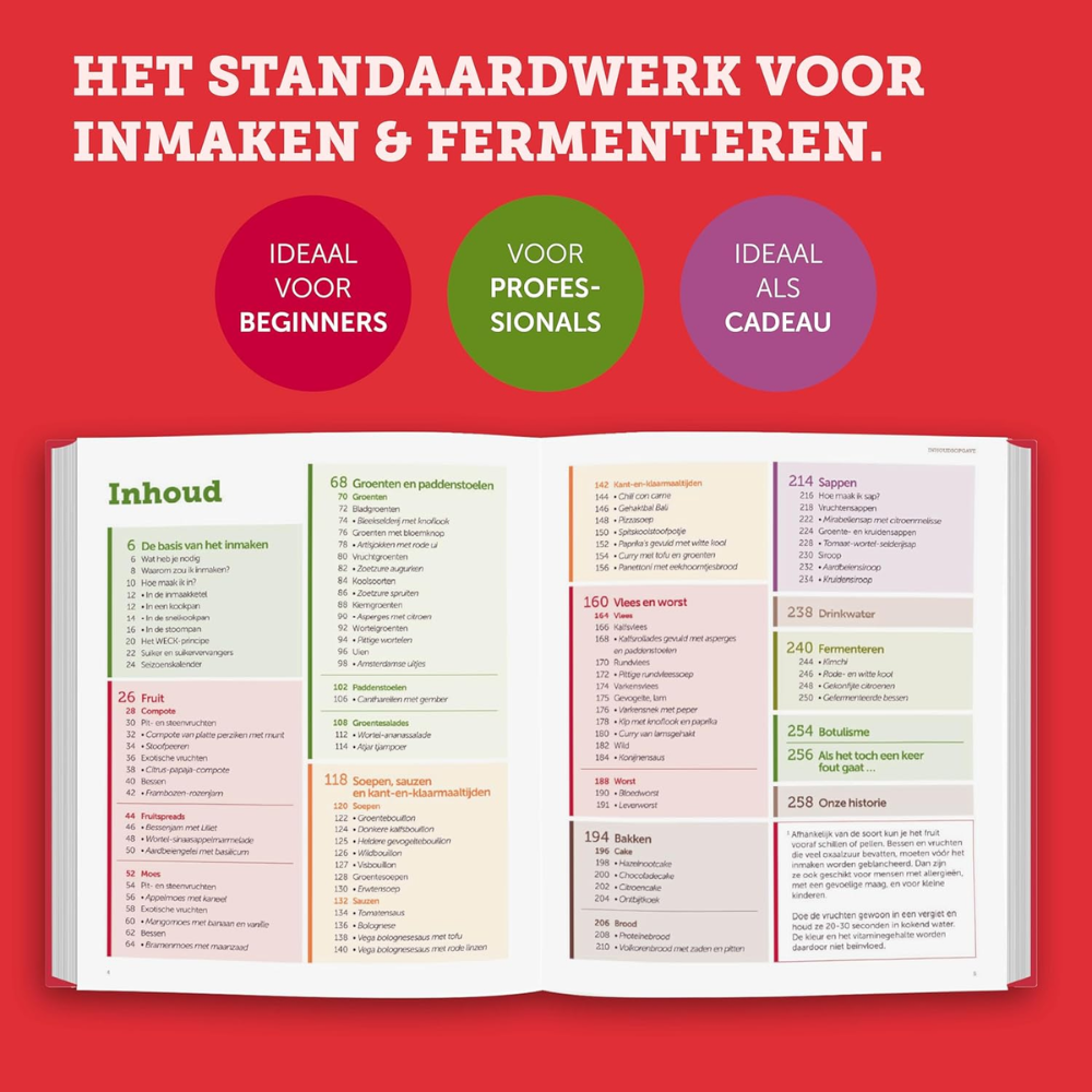 Het ultieme weck inmaakboek