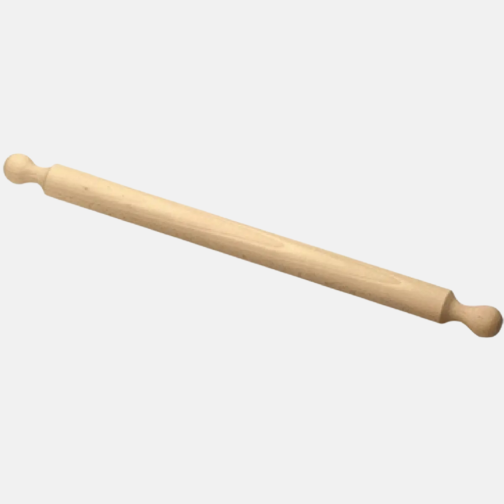 Houten rolstok 32cm met handvaten