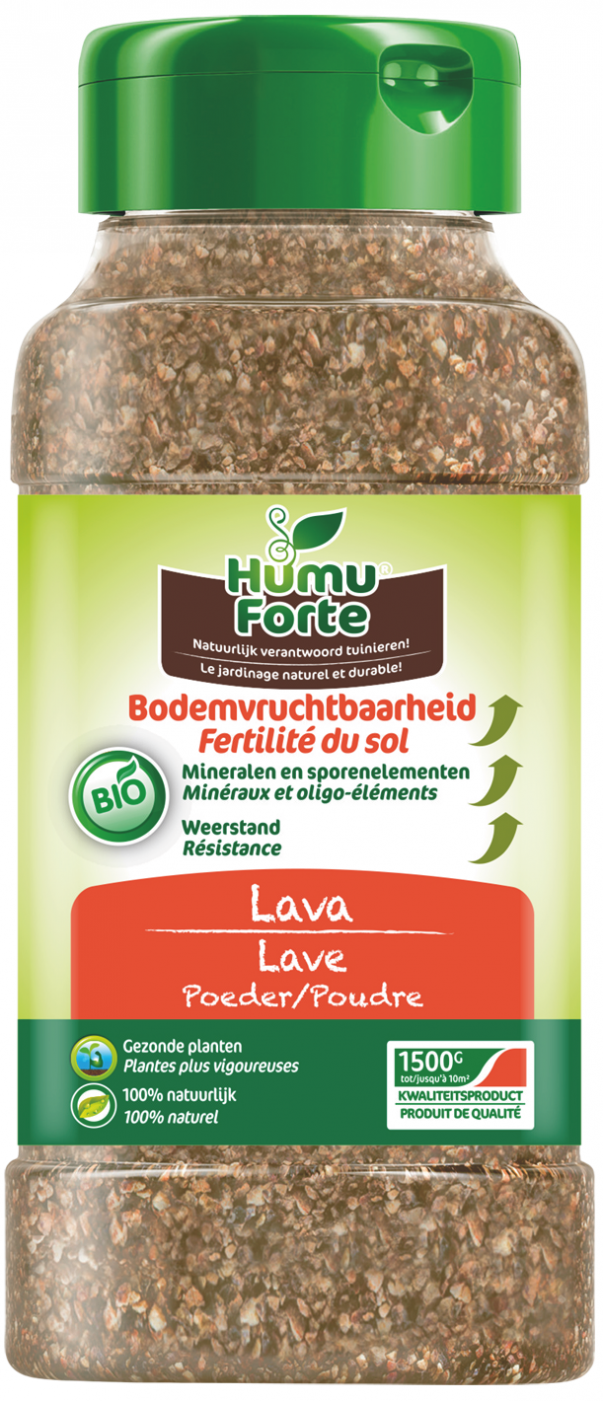 Humuforte Bio Lava farine engrais minéral, amendement du sol 1500gr