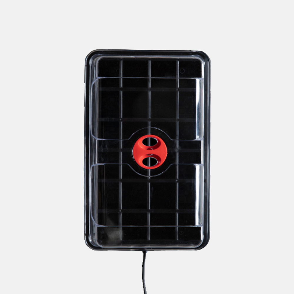 Serre en plastique dur