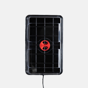 Serre en plastique dur