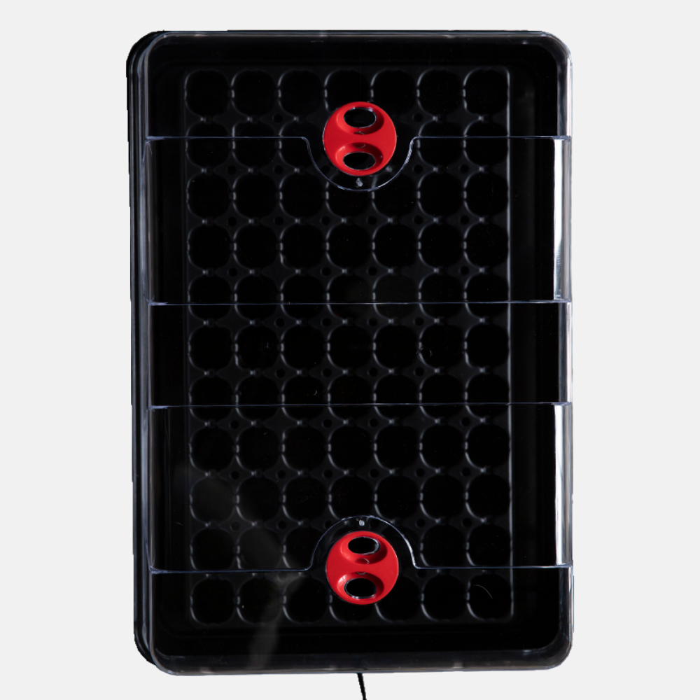 Serre en plastique dur