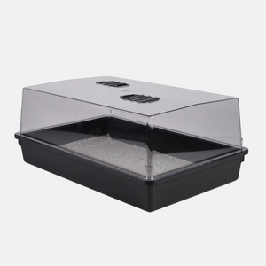 Grow-Gewächshaus XXL 59 x 39 x 27 cm mit oder ohne Lampen/Heizung (Optionen wählen)