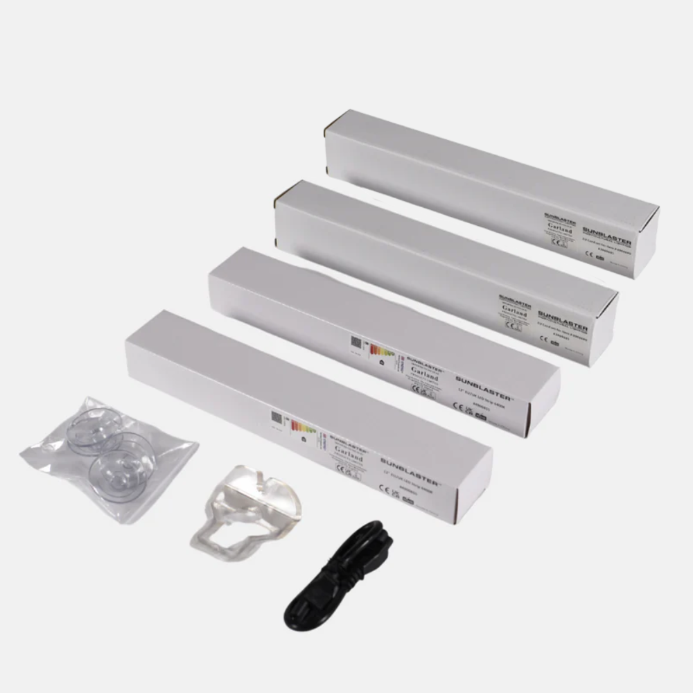 LED Grow Light Set 30cm - 2 pieces