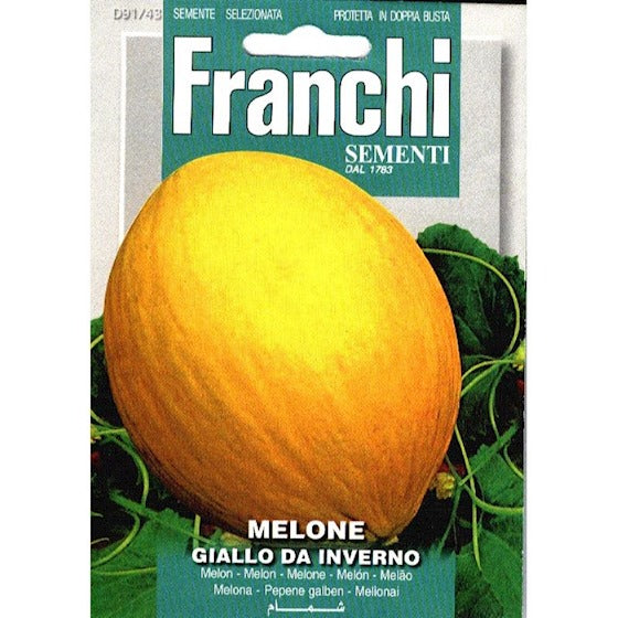 Meloen. Melone Giallo Da Inverno 91/43 (Franchi)