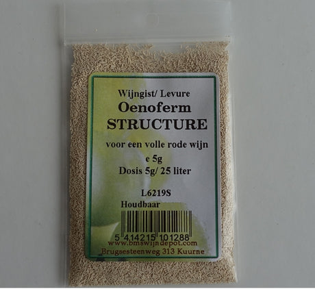 Wijngist robuust rood Oenoferm Structure - 5 gram (25l sap)- ERBSLOH