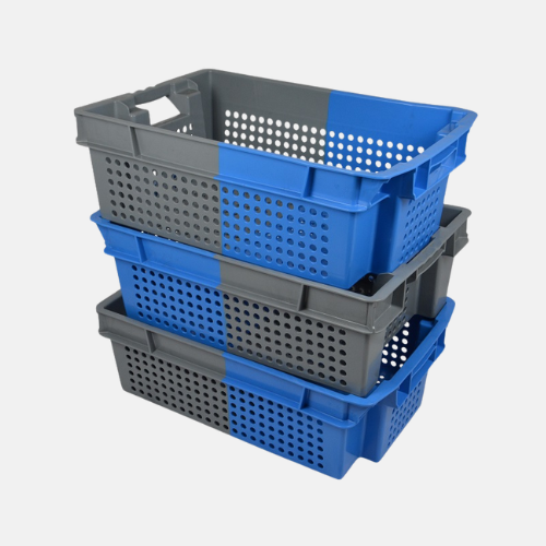 Stackable harvest crate 60x40x20 cm