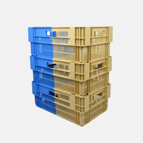 Stackable harvest crate 60x40x24.5 cm