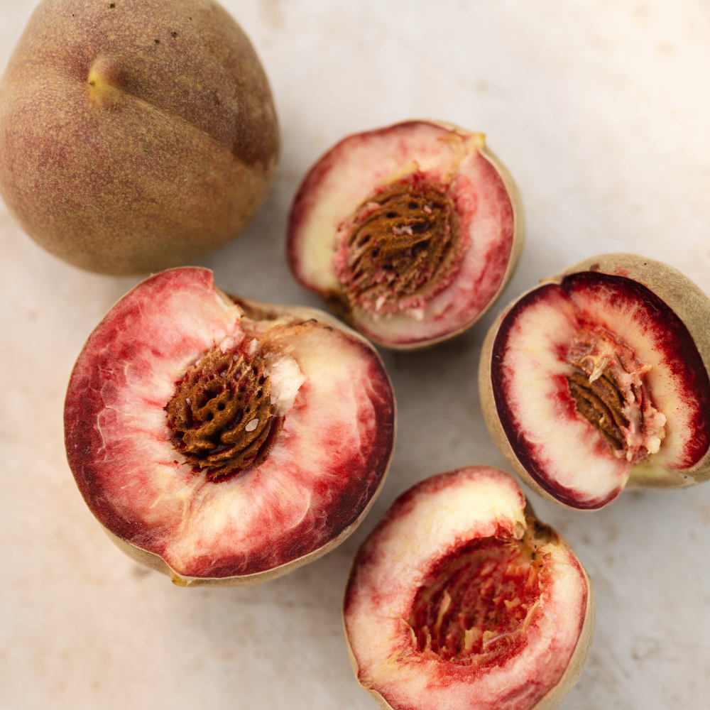 Peach tree low trunk - 80cm high - 5 liter pot