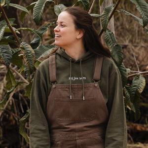 Trui - Stijve hark geborduurd