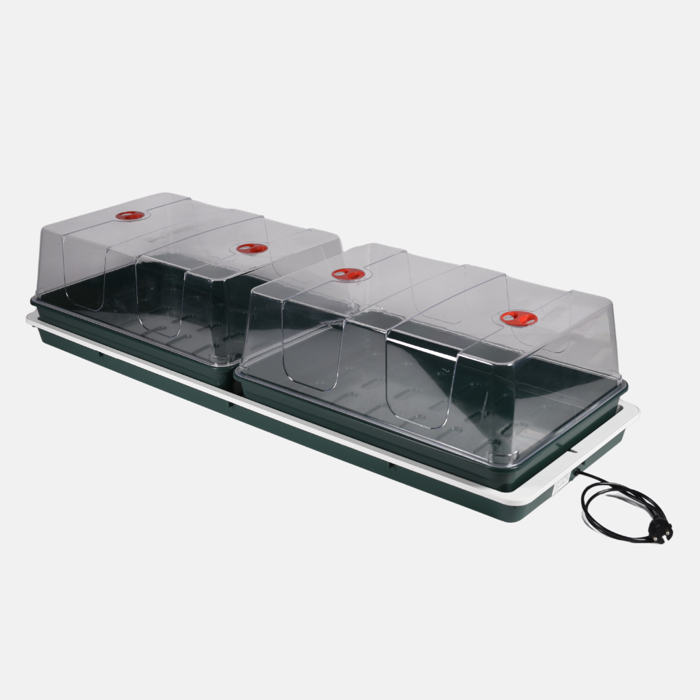 Propagateur Géodôme Chauffé avec thermostat réglable (2 tailles) - sans lampes de culture 