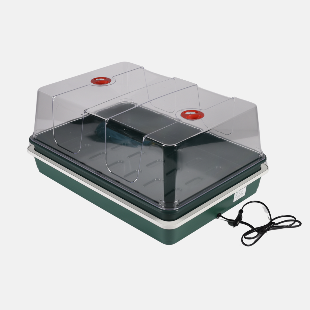 Propagator Geodome Beheizt mit einstellbarem Thermostat (2 Größen) – ohne Wachstumslichter 