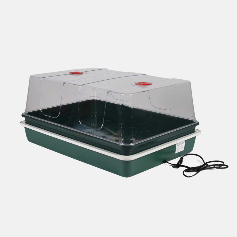Propagator Geodome Beheizt mit einstellbarem Thermostat (2 Größen) – ohne Wachstumslichter 