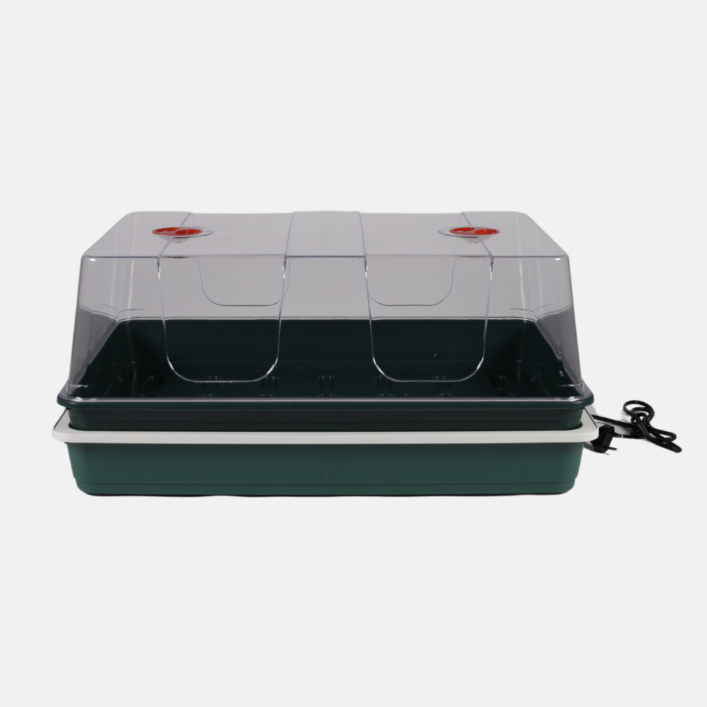 Propagator Geodome Beheizt mit einstellbarem Thermostat (2 Größen) – ohne Wachstumslichter 