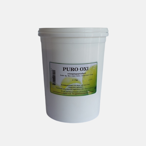 Puro oxi 1 kg - nettoyage pour matériaux peu sales