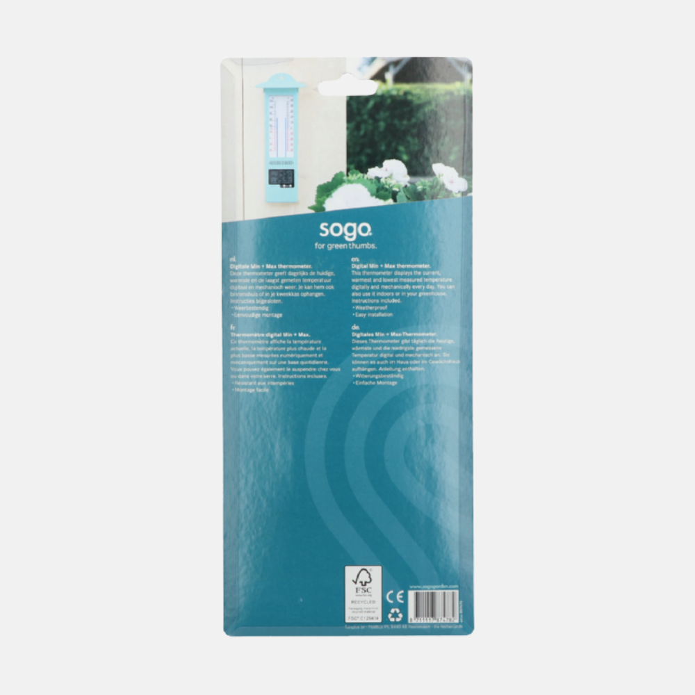 SOGO Digitale min/max thermometer