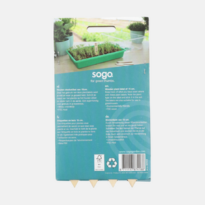 SOGO Houten steeketiket