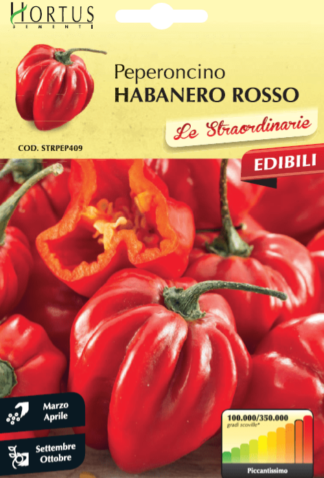 Peper Habanero Rood - 300000 Scoville