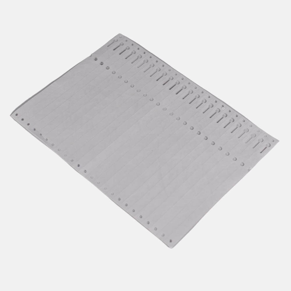 Étiquettes à fente Tyvek petites (choisir la quantité)