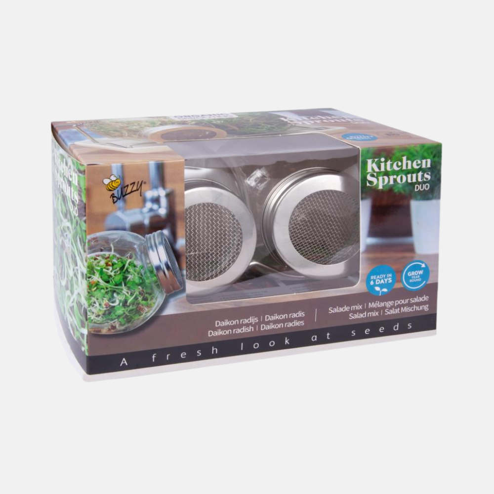 Sprout pot with bowl