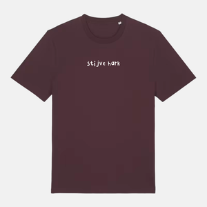 Unisex t-shirt - Stijve hark geborduurd