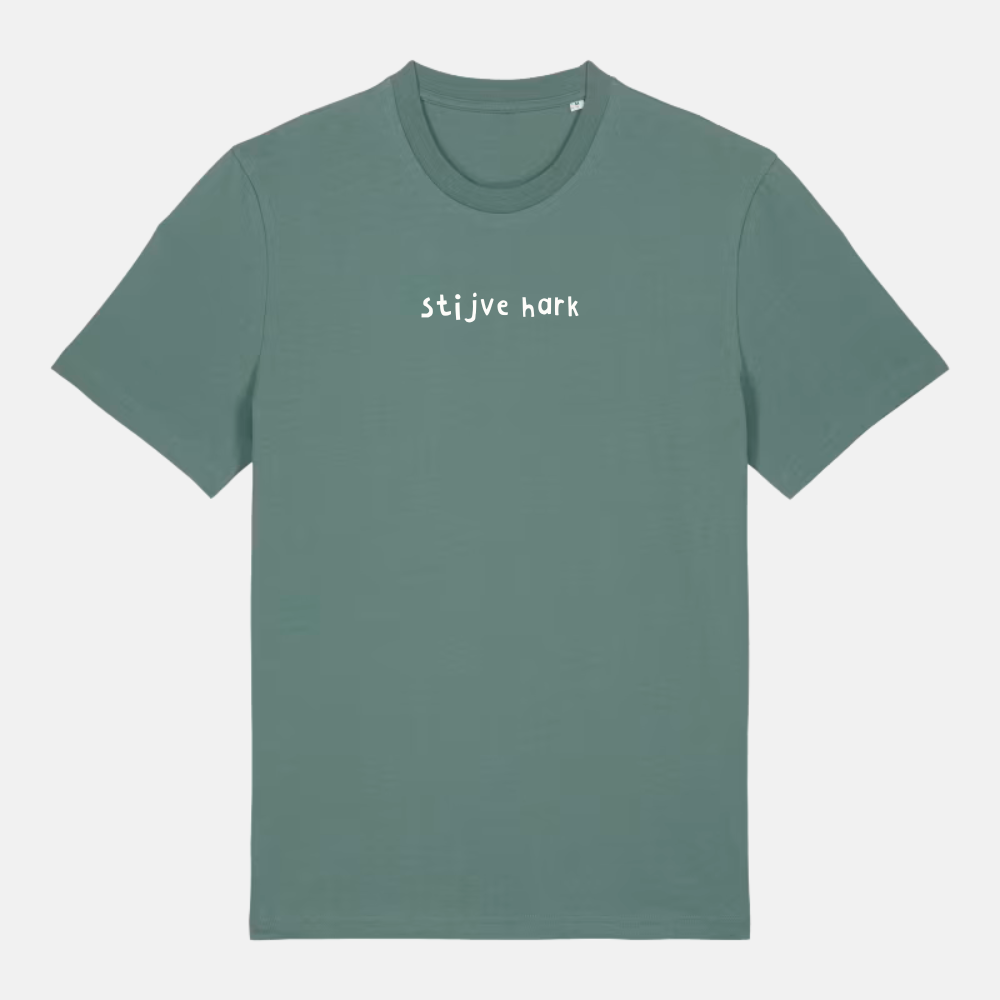 Unisex t-shirt - Stijve hark geborduurd