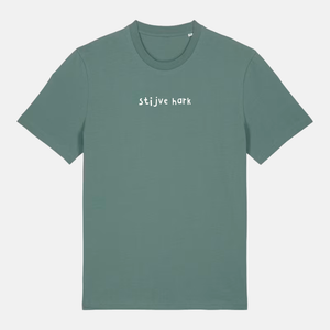 Unisex t-shirt - Stijve hark geborduurd